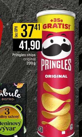 Pringles chips original 200 g 