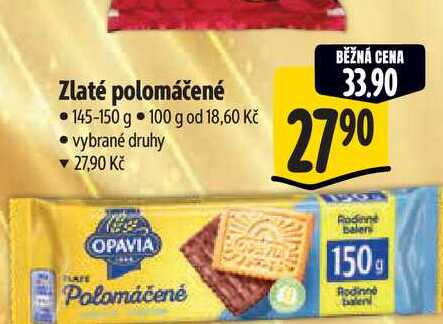 Zlaté polomáčené 145-150 g