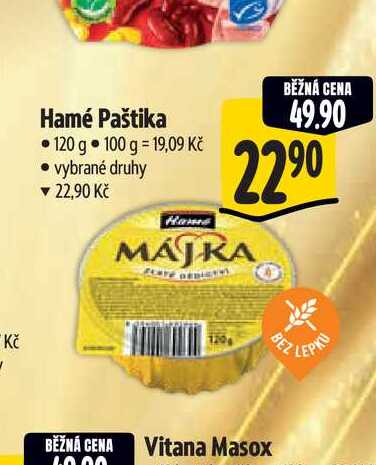  Hamé Paštika 120 g 