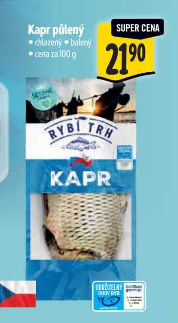 Kapr půlený  100 g