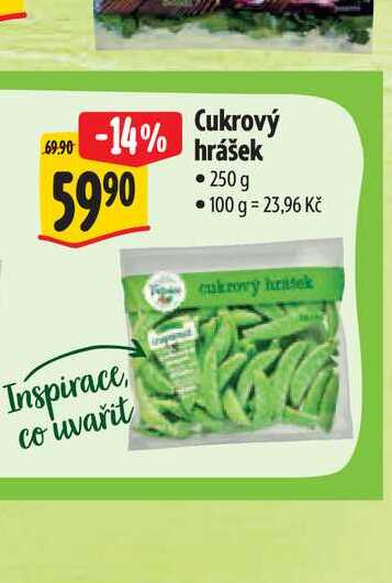 Cukrový hrášek 250 g
