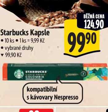 Starbucks Kapsle 10 ks