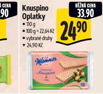Knuspino Oplatky 110g