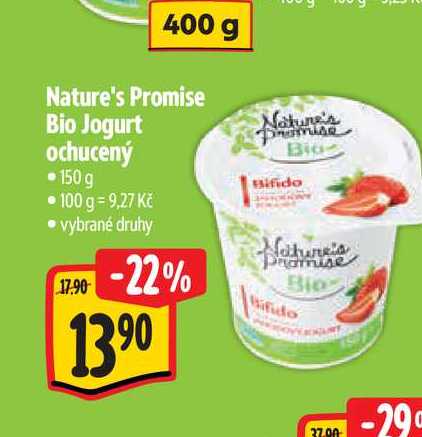 Nature's Promise Bio Jogurt ochucený 150 g