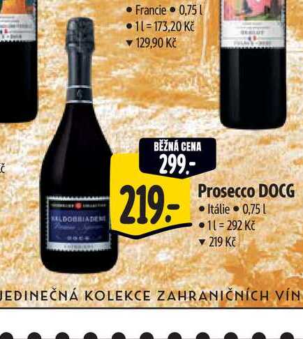   Prosecco DOCG 0,75 l