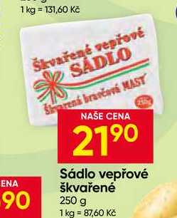 Sádlo vepřové škvařené 250 g