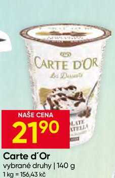 CARTE D'OR 140 g