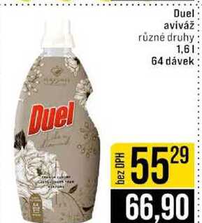 Duel aviváž různé druhy 1,6l 64 dávek