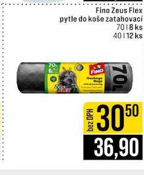 Fino Zeus Flex pytle do koše zatahovaci 70l 8 ks 40l 12 ks