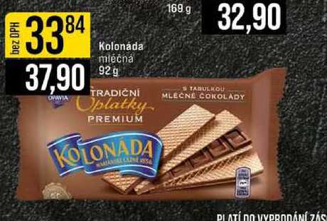 Kolonáda mléčná 92 g
