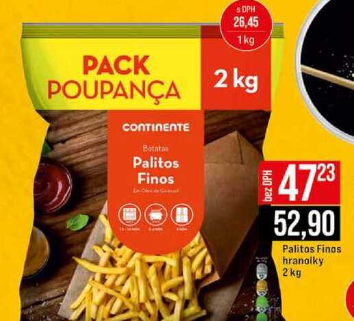 Palitos Finos hranolky 2 kg