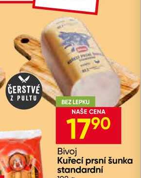 Bivoj Kuřecí prsní šunka standardní 100g