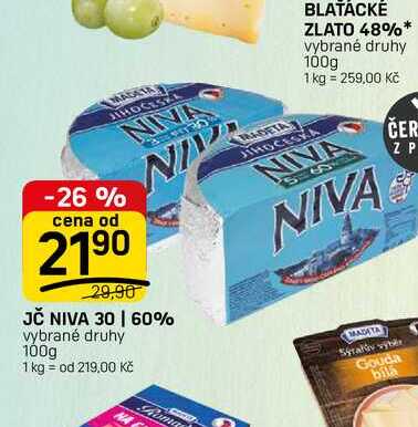JČ NIVA 30 | 60% vybrané druhy 100g