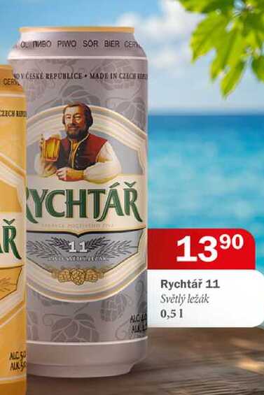 Rychtář 11 Světlý ležák 0,51
