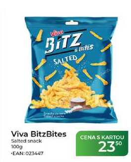 Viva BitzBites Salted snack 100g 