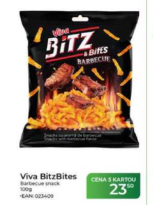 Viva BitzBites Barbecue snack 100g  