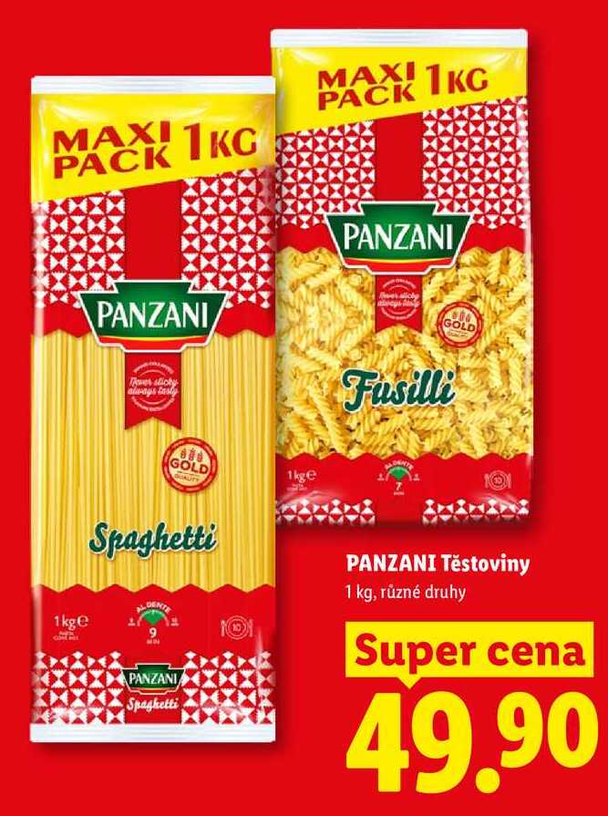 PANZANI Těstoviny, 1 kg