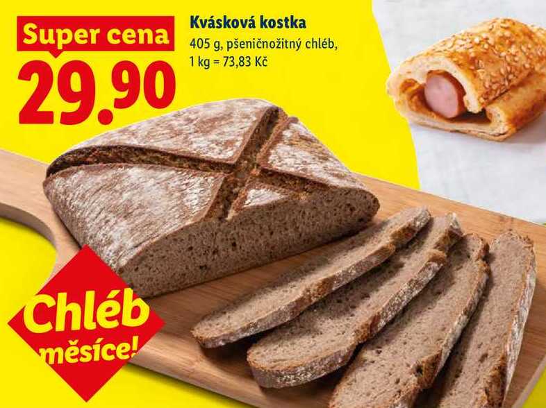 Kvásková kostka, 405 g