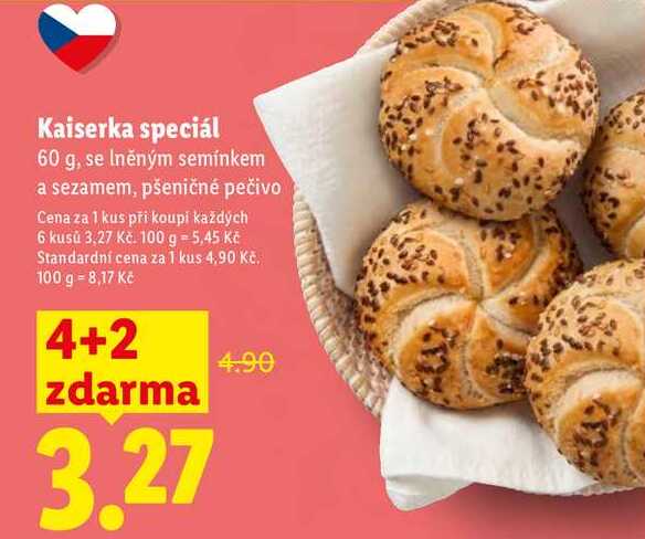 Kaiserka speciál, 60 g