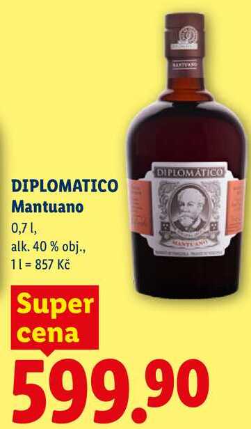 DIPLOMATICO Mantuano, 0,7 l