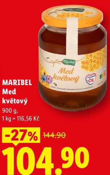 MARIBEL Med květov, 900 g