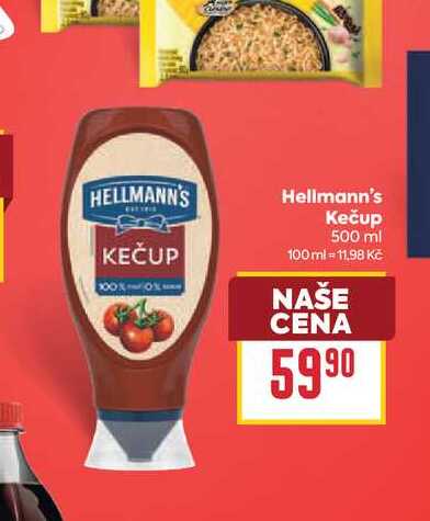 Hellmann's Kečup 500 ml