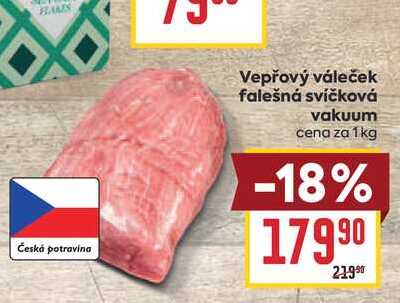 Vepřový váleček falešná svíčková vakuum 1kg