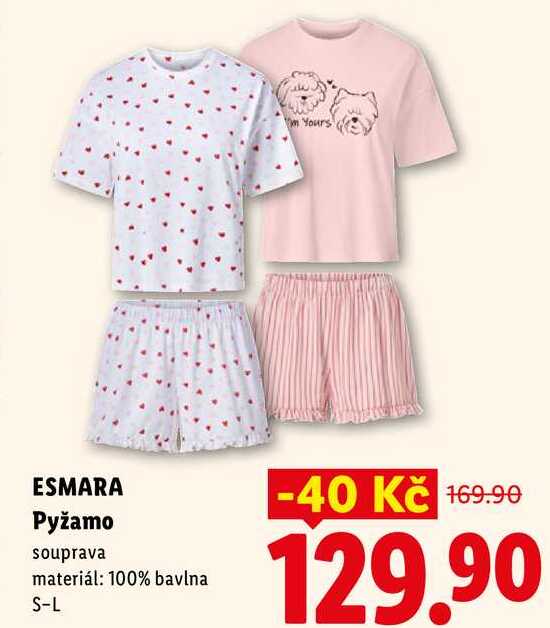 ESMARA Pyžamo 