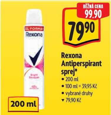 Rexona Antiperspirant sprej, 200 ml