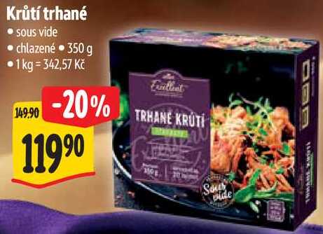 Krůtí trhané, 350 g