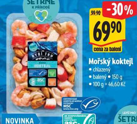 Mořský koktejl, 150 g