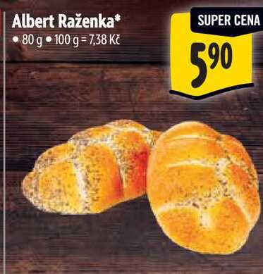 Albert Raženka, 80 g