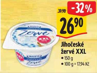 Jihočeské žervé XXL, 150 g