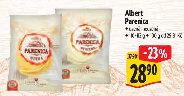 Albert Parenica, 110-112 g
