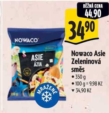 Nowaco Asie Zeleninová směs, 350 g