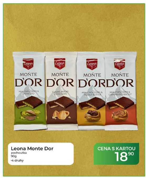 Leona Monte Dor pochoutka 90g