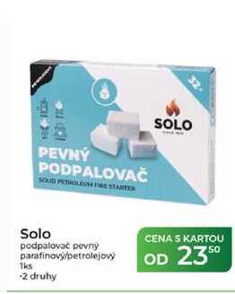 Solo podpalovač pevný parafinový/petrolejový 1ks