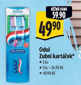 Odol Zubní kartáček, 2 ks
