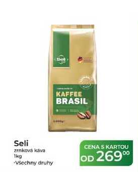 Seli zrnková káva 1kg