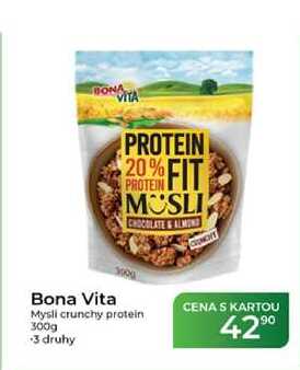 Bona Vita Mysli crunchy protein 300g