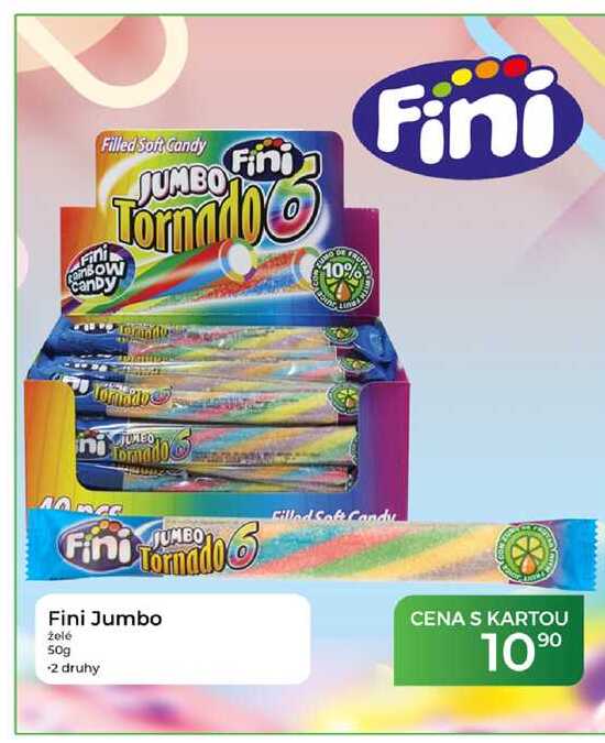Fini Jumbo zelé 50g 