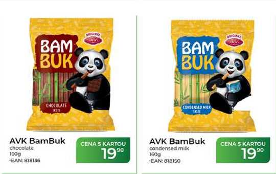 AVK BamBuk condensed milk 160g