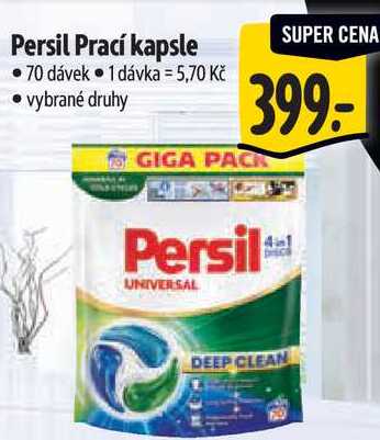 Persil Prací kapsle, 70 dávek
