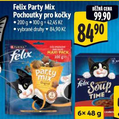 Felix Party Mix Pochoutky pro kočky, 200 g