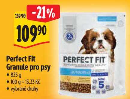 Perfect Fit Granule pro psy, 825 g