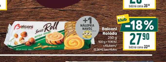Balconi Roláda 250 g 