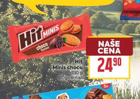 Hit Minis choco 130 g