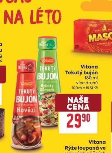 Vitana Tekutý bujón 180 ml 