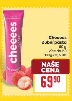 Cheeees Zubní pasta 60 g