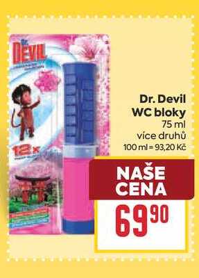 Dr. Devil WC bloky 75 ml 
